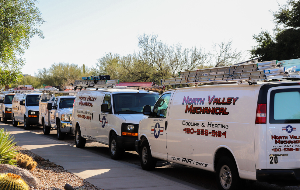 NVM Cooling & Heating Services Van